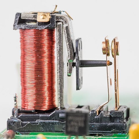A relay used in an early computer