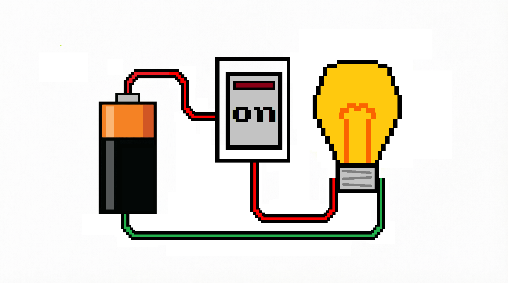 A switch in an electrical circuit
